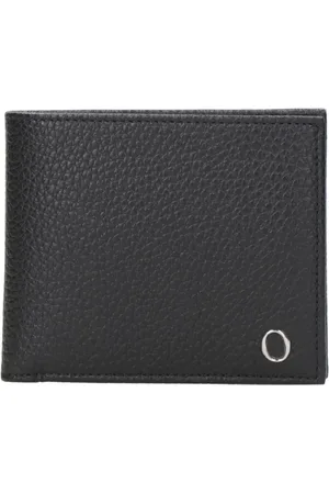 Orciani Homme, Accessoires, Noir, Taille: ONE Size Portefeuille en cuir noir