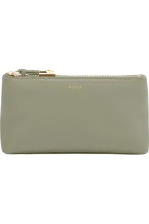 Furla Femme, Sacs, Vert, Taille: ONE Size Trousse de Toilette Goccia M