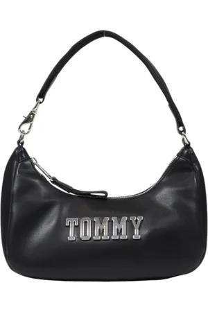 Tommy Hilfiger Femme, Sacs, Noir, Taille: ONE Size Sac noir avec fermeture éclair et poches intérieures