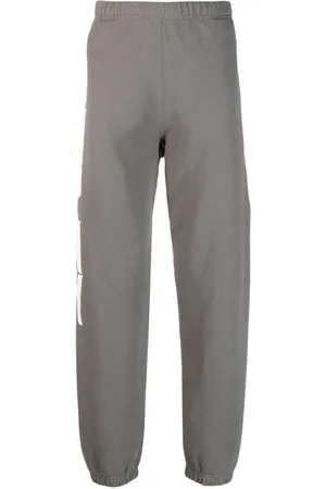 Heron Preston Homme, Pantalons, Gris, Taille: M Pantalon de survêtement gris décontracté en coton