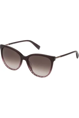 Furla Femme, Accessoires, Violet, Taille: ONE Size Lunettes de soleil à verres dégradés