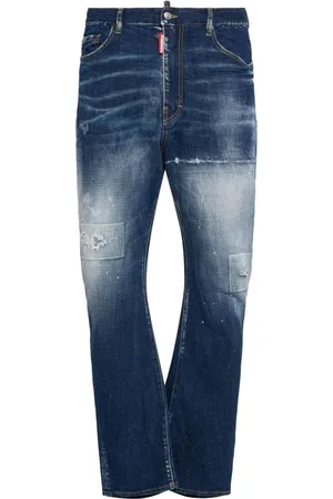 Dsquared2 Homme, Jeans, Bleu, Taille: XL Cool Guy Jeans Bleu Marine