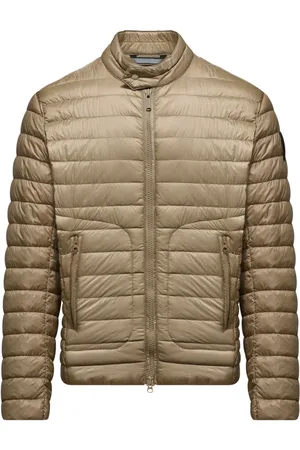 Bomboogie Homme, Vestes, Brun, Taille: XL Doudoune en nylon haute densité à col montant
