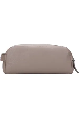 Orciani Homme, Sacs, , Taille: ONE Size Trousse de Toilette en Cuir Grainé