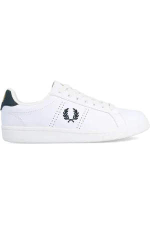 Fred Perry Homme, Chaussures, Blanc, Taille: 42 EU Baskets Blanches Classiques