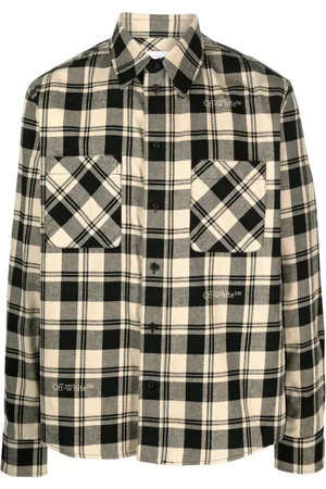 OFF-WHITE Homme, Chemises, , Taille: S Chemise en flanelle à carreaux