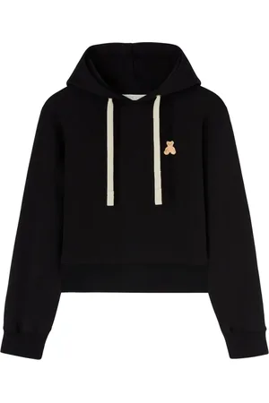Palm Angels Femme, Sweatshirts et sweats à capuche, Noir, Taille: 42 FR Bear Mind Hoody