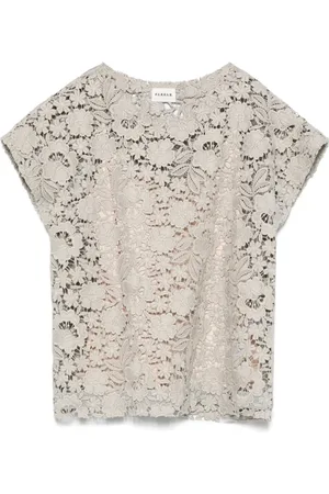 P.A.R.O.S.H. Femme, Blouses et Chemises, , Taille: 38 FR Blouse Florale Brodé