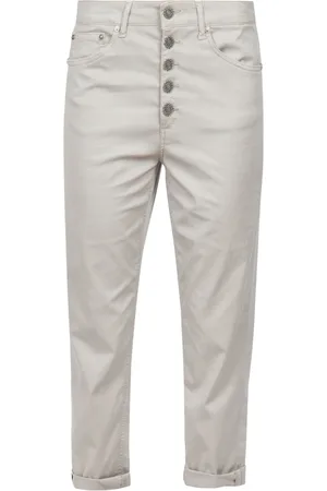 Dondup Femme, Pantalons, Gris, Taille: W30 Pantalon Coupe Large Modèle Koons