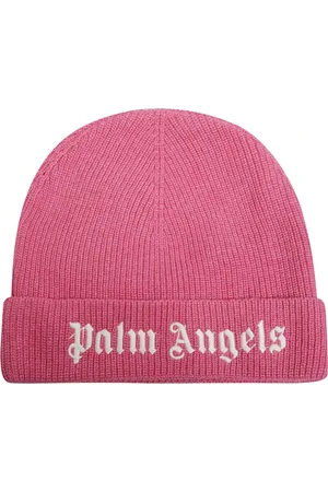 Palm Angels Homme, Accessoires, Rose, Taille: S Bonnet Urban Logo