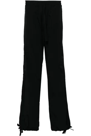 Msgm Homme, Pantalons, Noir, Taille: S Pantalon Large
