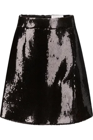 Nina Ricci Femme, Jupes, Noir, Taille: 42 FR Mini-jupe à sequins