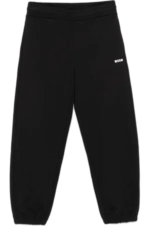 Msgm Homme, Pantalons, Noir, Taille: L Pantalon Nero