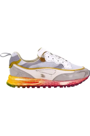 Hidnander Homme, Chaussures, Multicolore, Taille: 41 EU Threedome® Sand Dollar/Macaron Baskets de Running