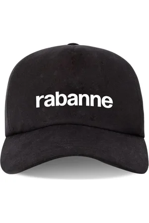 Paco rabanne Femme, Accessoires, Noir, Taille: ONE Size Casquette à Logo Imprimé