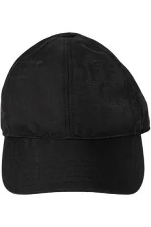 OFF-WHITE Femme, Accessoires, Noir, Taille: S Casquette de baseball avec logo brodé