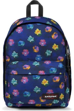 Eastpak Femme, Sacs, Bleu, Taille: ONE Size Sac à dos Flower Blur Navy