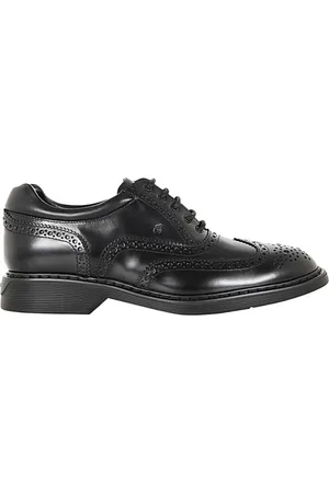 Hogan Homme, Chaussures, Noir, Taille: 40 1/2 EU Business Chaussures Upgrade - Clic Noir à lacets