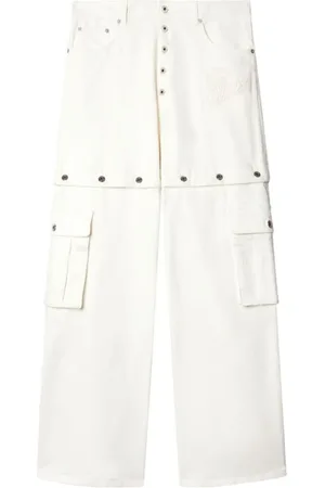 OFF-WHITE Homme, Jeans, Blanc, Taille: W31 Jeans Baggy