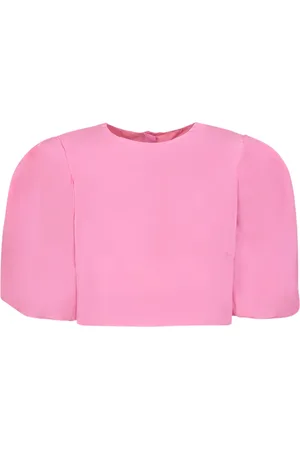Msgm Femme, Tops, Rose, Taille: 38 FR Chemisier Rose Élégant