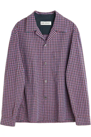 OUR LEGACY Homme, Chemises, Violet, Taille: L Chemise Heusen