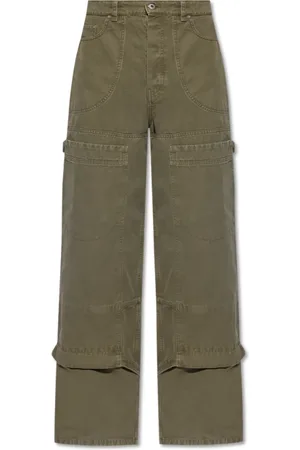 OFF-WHITE Homme, Pantalons, Vert, Taille: W29 Pantalon Taille Basse