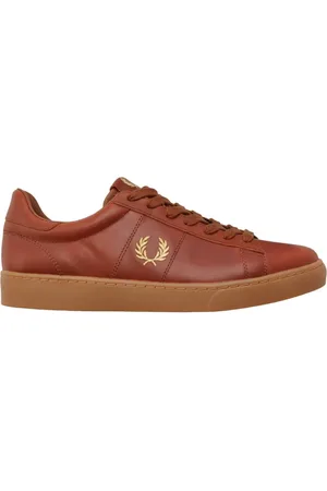 Fred Perry Homme, Chaussures, Brun, Taille: 41 EU Spencer Baskets