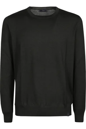 FAY Homme, Pulls, Vert, Taille: XL Pull Douillet en Tricot