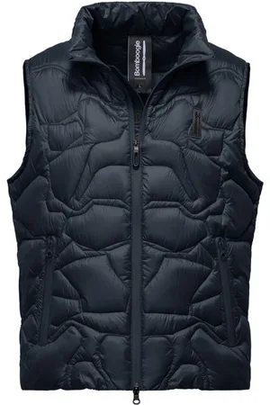 Bomboogie Homme, Vestes, Bleu, Taille: S Veste en nylon micro-ripstop