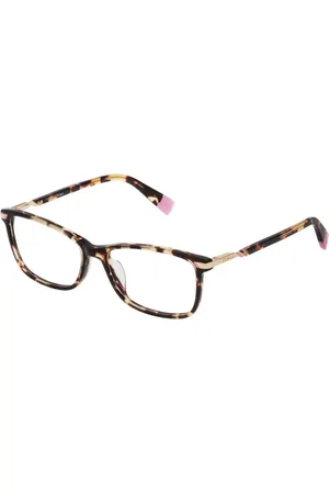 Furla Femme, Accessoires, Brun, Taille: ONE Size Lunettes à monture en plastique marron