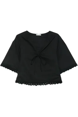 By Malene Birger Femme, Blouses et Chemises, Noir, Taille: 36 FR Hauts Élégants Ulrikke