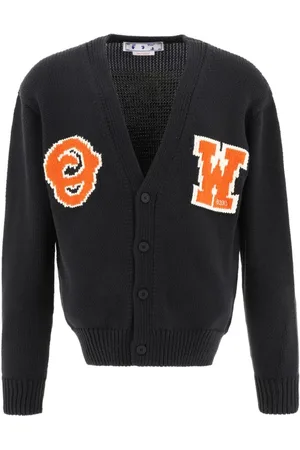 OFF-WHITE Homme, Pulls, Noir, Taille: S Cardigan en maille