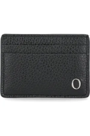 Orciani Homme, Accessoires, Noir, Taille: ONE Size Porte-cartes en cuir noir