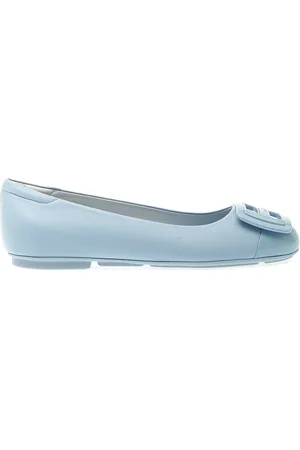 Hogan Femme, Chaussures, Bleu, Taille: 38 EU Ballerines en cuir