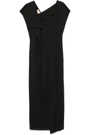 Plan C Femme, Robes, Noir, Taille: 40 FR Robe longue