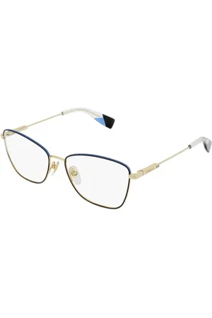 Furla Femme, Accessoires, Multicolore, Taille: ONE Size Lunettes à monture métallique