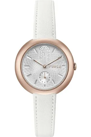 Furla Femme, Accessoires, Rose, Taille: ONE Size Montre à Quartz Analogique
