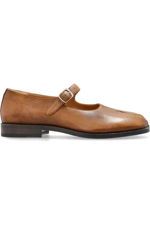 Maison Margiela Femme, Chaussures, Brun, Taille: 39 1/2 EU Chaussures avec cut-out Tabi