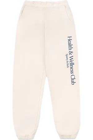 Sporty & Rich Homme, Pantalons, , Taille: L Pantalon de survêtement en coton fabriqué à Los Angeles