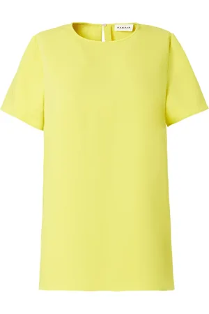 P.A.R.O.S.H. Femme, Blouses et Chemises, Jaune, Taille: 42 FR Blouse