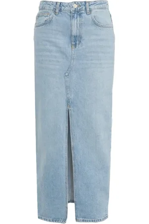 Liu Jo Femme, Jupes, Bleu, Taille: W30 Jupe Maxi en Denim Bleu Design Élégant