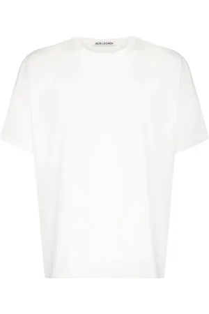 OUR LEGACY Homme, Tops, Blanc, Taille: M Nouveau T-Shirt Box