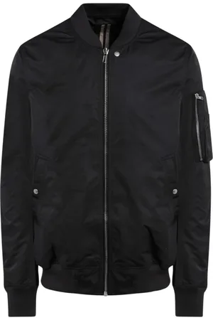 Rick Owens Homme, Vestes, Noir, Taille: S Veste Bomber Élégante