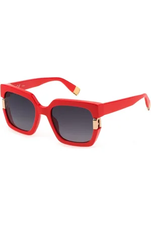 Furla Femme, Accessoires, , Taille: ONE Size Lunettes de soleil en acétate avec verres gris