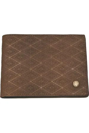 Orciani Homme, Accessoires, Brun, Taille: ONE Size Portefeuille en cuir Boxcalf gaufré