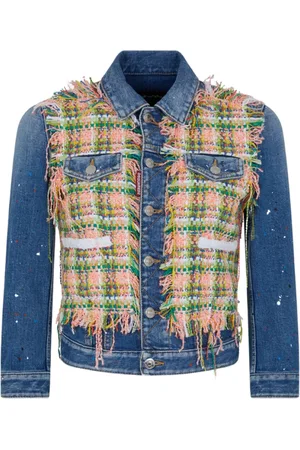 Dsquared2 Femme, Vestes, Bleu, Taille: 42 FR Veste E24 pour Homme