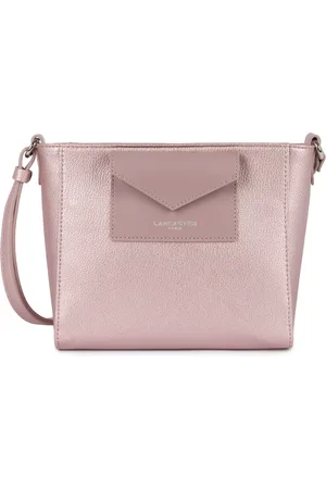 Lancaster Femme, Sacs, Rose, Taille: ONE Size Sac Bandoulière Zippée Maya Rose