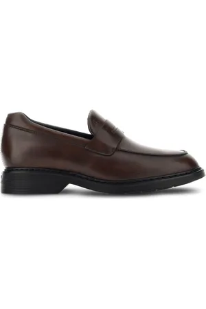 Hogan Homme, Chaussures, Brun, Taille: 43 EU Mocassins Crosta