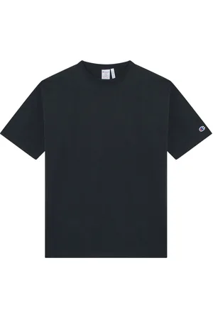 Champion Homme, Tops, Bleu, Taille: S T-shirt Col Rond Manches Courtes