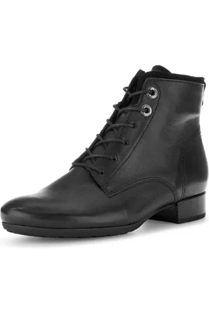 Gabor Femme, Chaussures, Noir, Taille: 38 EU Élégante bottine en daim